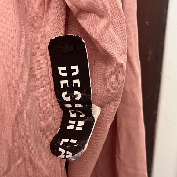 Design Lab Dusty Rose Ruffle Tunic - Picture 3 of 3